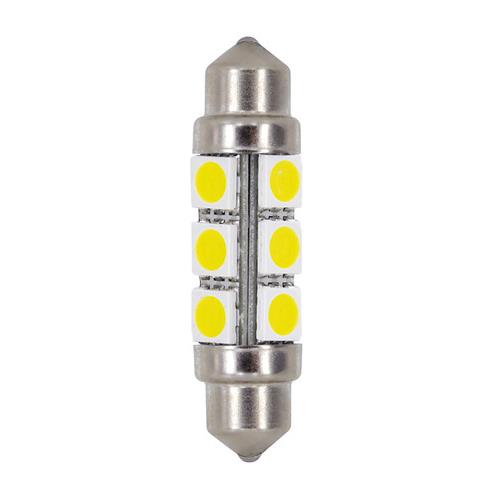 Εικόνα 1 από 4 — Λαμπάκια Πλαφονιέρας  24-30V SV8,5-8 10x41mm 216lm HYPER-LED (Διπλής Πολικότητας) BLISTER 2τεμ