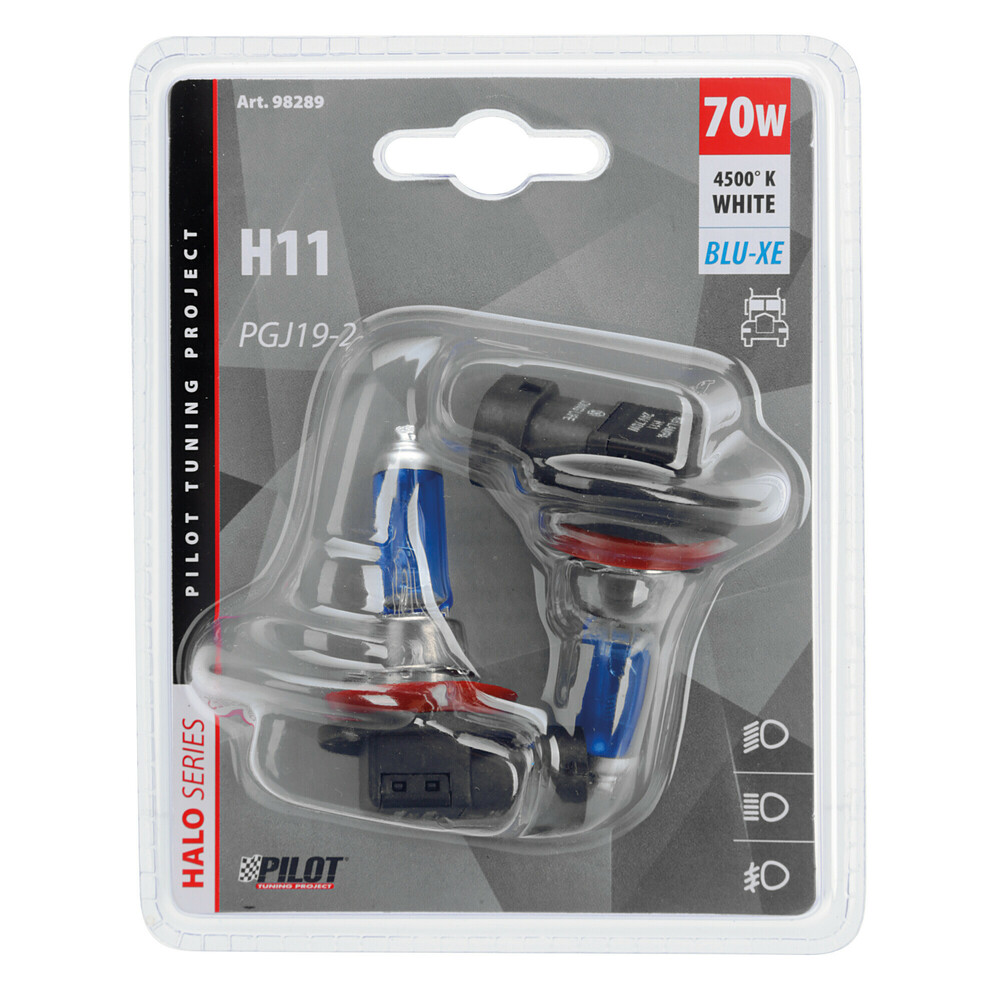 Εικόνα 1 από 2 — ΛΑΜΠΑ H11 24V/70W Blue-Xenon (Pgj19-2) 4500K