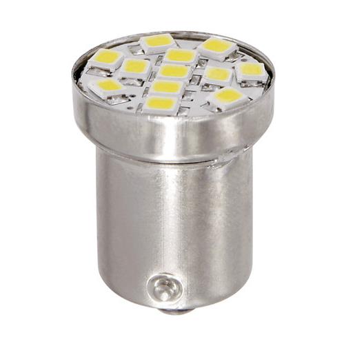 Εικόνα 1 από 4 — R5W 24/28V BA15s HYPER-LED12 120lm ΛΕΥΚΟ ΔΙΑΘΛΑΣΗΣ 1SMDx3chips (ΜΟΝΟΠΟΛΙΚΟ-ΦΟΥΝΤΟΥΚΙ) BLISTER 1ΤΕΜ.