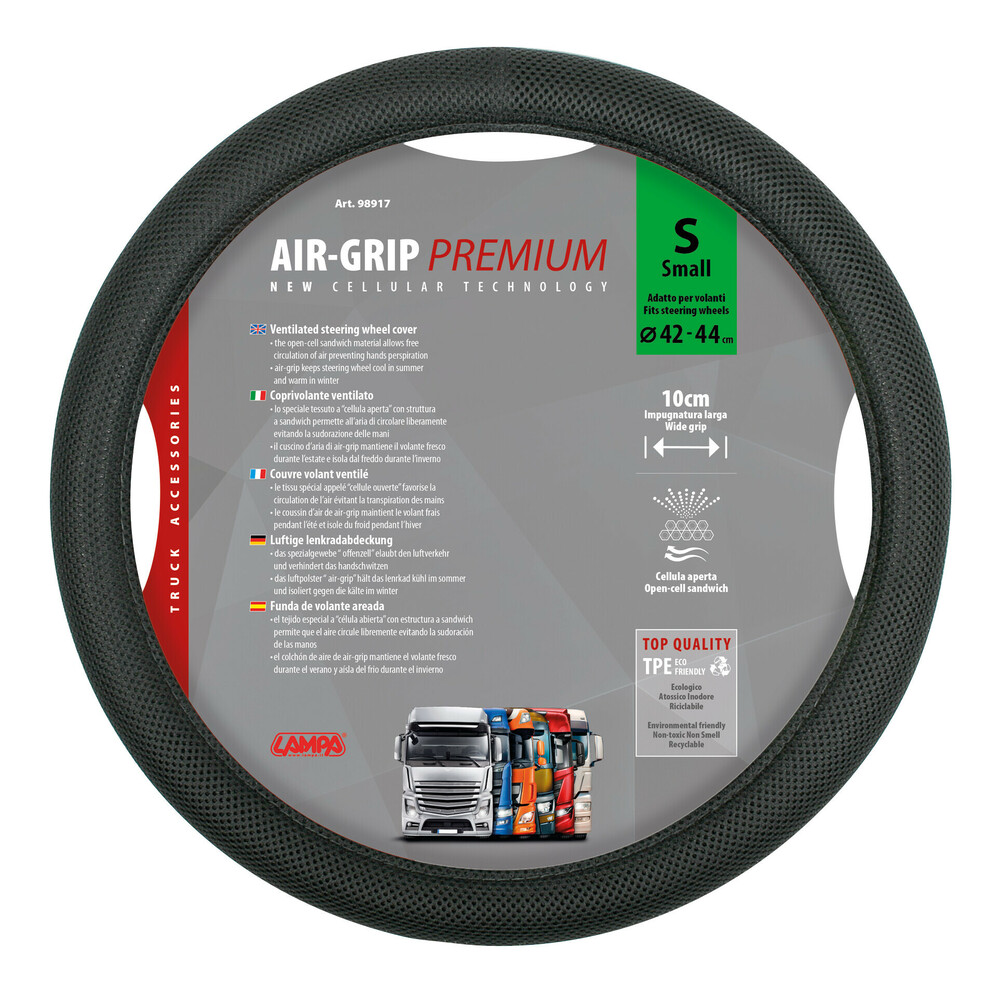 Εικόνα 1 από 2 — ΚΑΛΥΜΜΑ ΤΙΜΟΝΙΟΥ AIRGRIP S 42-44 ΜΕ ΑΕΡΙΖΟΜΕΝΕΣ ΑΝΤΙΙΔΡΩΤΙΚΕΣ ΚΥΨΕΛΕΣ ΠΛΕΓΜΑΤΟΣ