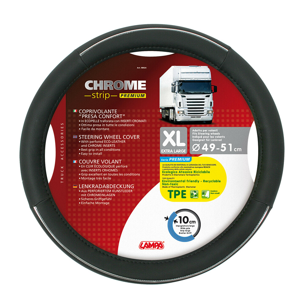 Εικόνα 1 από 2 — ΚΑΛΥΜΜΑ ΤΙΜΟΝΙΟΥ CROME STRIP XL 49-51