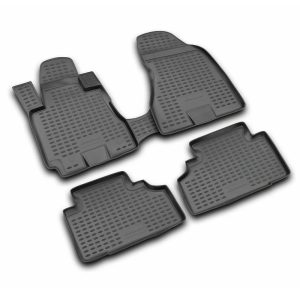 ΠΑΤΑΚΙΑ ΣΕ ΣΚΑΦΗ TPE ΛΑΣΤΙΧΟ ΓΙΑ NISSAN NAVARA D40 2010+ ΣΕ ΜΑΥΡΟ ΧΡΩΜΑ NOVLINE - 4 ΤΕΜ