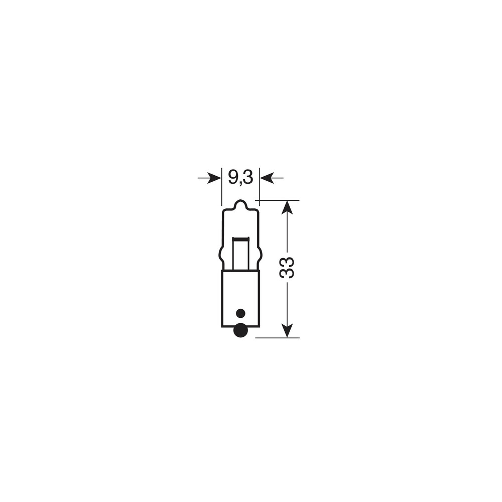 Εικόνα 2 από 4 — BA9s 12V 10W OSRAM ORIGINAL LINE MINIWATT ΜΟΝΟΠΟΛΙΚΟ ΑΛΟΓΟΝΟΥ LAMPA – 10 ΤΕΜ