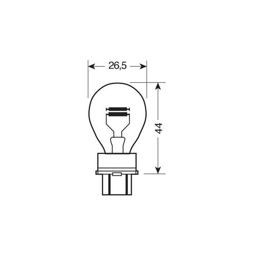 Εικόνα 4 από 4 — P27/7W 12V 27/7W W2,5x16q STANDAR LINE ΑΛΟΓΟΝΟΥ 10ΤΕΜ. ΚΟΥΤΙ