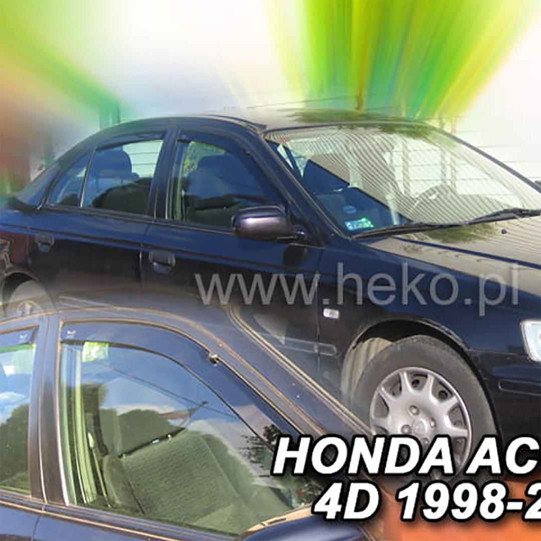 Εικόνα 1 από 5 — ΑΝΕΜΟΘΡΑΥΣΤΕΣ ΓΙΑ HONDA ACCORD VI 4D 10/1998-2003 / ACURA TL II 1999-2003 ΖΕΥΓΑΡΙ ΑΠΟ ΕΥΚΑΜΠΤΟ ΦΙΜΕ ΠΛΑΣΤΙΚΟ HEKO – 2 ΤΕΜ.