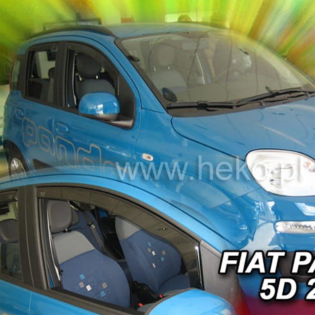 Εικόνα 1 από 5 — ΑΝΕΜΟΘΡΑΥΣΤΕΣ ΓΙΑ FIAT PANDA 5D 2012+ ΖΕΥΓΑΡΙ ΑΠΟ ΕΥΚΑΜΠΤΟ ΦΙΜΕ ΠΛΑΣΤΙΚΟ HEKO – 2 ΤΕΜ.
