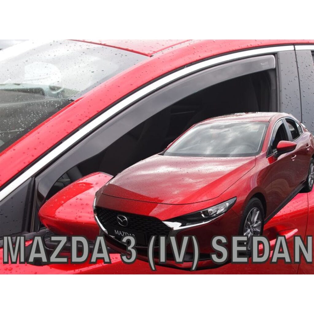 Εικόνα 1 από 5 — ΑΝΕΜΟΘΡΑΥΣΤΕΣ ΓΙΑ MAZDA 3 4D 2019+  ΖΕΥΓΑΡΙ ΑΠΟ ΕΥΚΑΜΠΤΟ ΦΙΜΕ ΠΛΑΣΤΙΚΟ HEKO – 2 ΤΕΜ.
