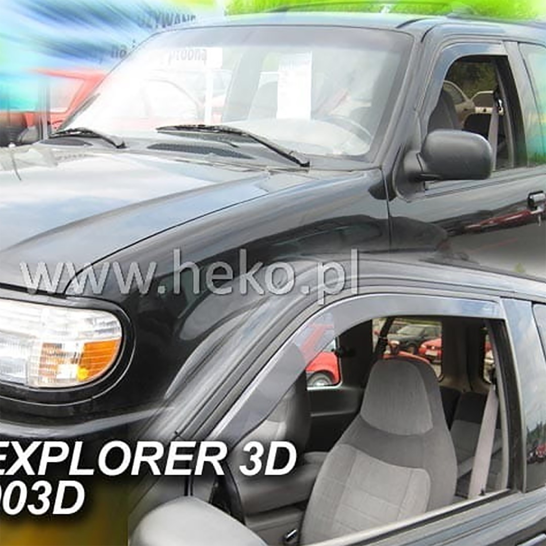 Εικόνα 1 από 5 — ΑΝΕΜΟΘΡΑΥΣΤΕΣ ΓΙΑ FORD EXPLORER 2 3D 1995-2003 ΖΕΥΓΑΡΙ ΑΠΟ ΕΥΚΑΜΠΤΟ ΦΙΜΕ ΠΛΑΣΤΙΚΟ HEKO – 2 ΤΕΜ.