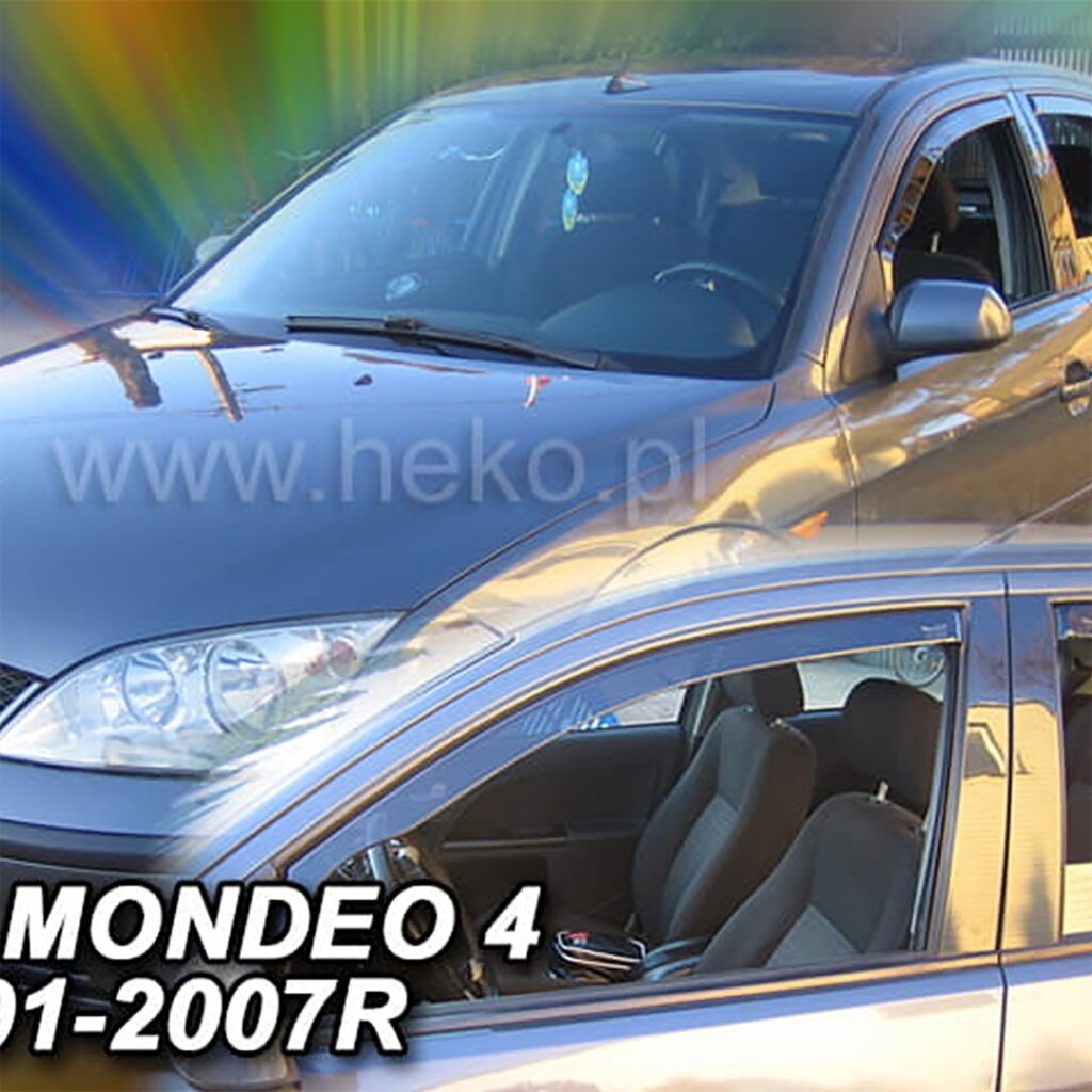 Εικόνα 1 από 5 — ΑΝΕΜΟΘΡΑΥΣΤΕΣ ΓΙΑ FORD MONDEO MK3 4D 2001-2007 ΖΕΥΓΑΡΙ ΑΠΟ ΕΥΚΑΜΠΤΟ ΦΙΜΕ ΠΛΑΣΤΙΚΟ HEKO – 2 ΤΕΜ.