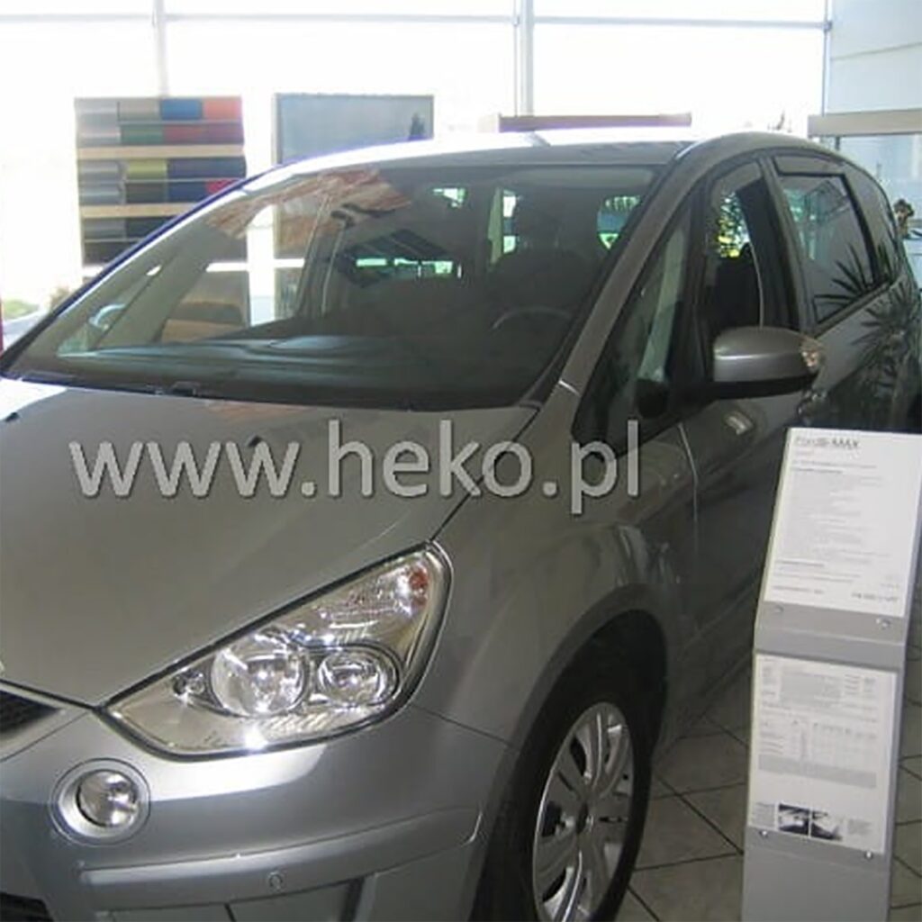 Εικόνα 1 από 5 — ΑΝΕΜΟΘΡΑΥΣΤΕΣ ΓΙΑ FORD S-MAX 5D 2006-2010 ΖΕΥΓΑΡΙ ΑΠΟ ΕΥΚΑΜΠΤΟ ΦΙΜΕ ΠΛΑΣΤΙΚΟ HEKO – 2 ΤΕΜ.
