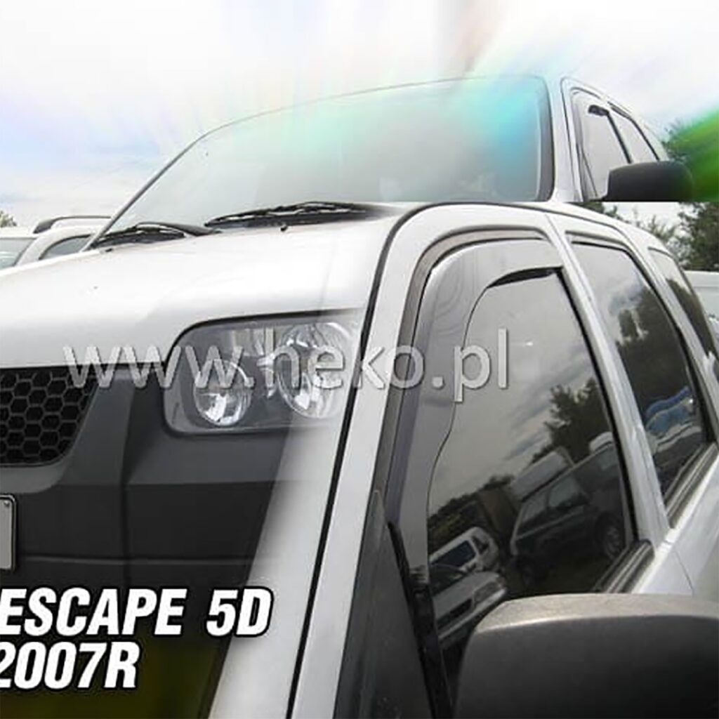 Εικόνα 1 από 5 — ΑΝΕΜΟΘΡΑΥΣΤΕΣ ΓΙΑ FORD ESCAPE 2000-2007 / MAVERICK XLT 2000-2007 / MAZDA TRIBUTE 5D 2001-2007 ΖΕΥΓΑΡΙ ΑΠΟ ΕΥΚΑΜΠΤΟ ΦΙΜΕ ΠΛΑΣΤΙΚΟ HEKO – 2 ΤΕΜ.