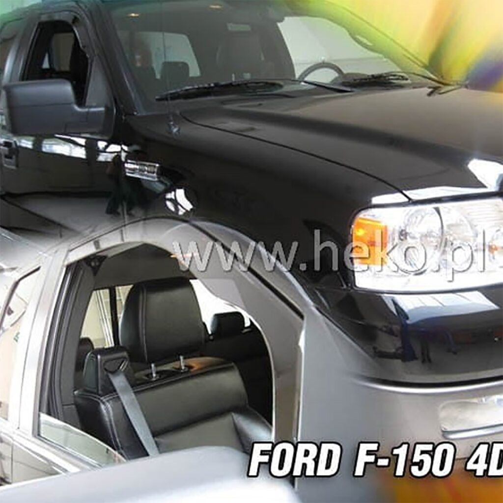 Εικόνα 1 από 5 — ΑΝΕΜΟΘΡΑΥΣΤΕΣ ΓΙΑ FORD F150 2D 2004-2008 ΖΕΥΓΑΡΙ ΑΠΟ ΕΥΚΑΜΠΤΟ ΦΙΜΕ ΠΛΑΣΤΙΚΟ HEKO – 2 ΤΕΜ.