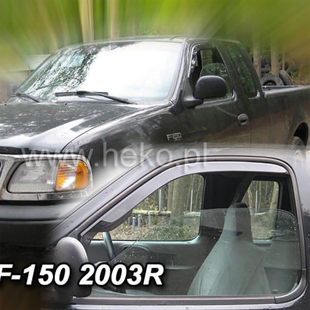 Εικόνα 1 από 5 — ΑΝΕΜΟΘΡΑΥΣΤΕΣ ΓΙΑ FORD F150 XLT 2D 1999-2003 ΖΕΥΓΑΡΙ ΑΠΟ ΕΥΚΑΜΠΤΟ ΦΙΜΕ ΠΛΑΣΤΙΚΟ HEKO – 2 ΤΕΜ.
