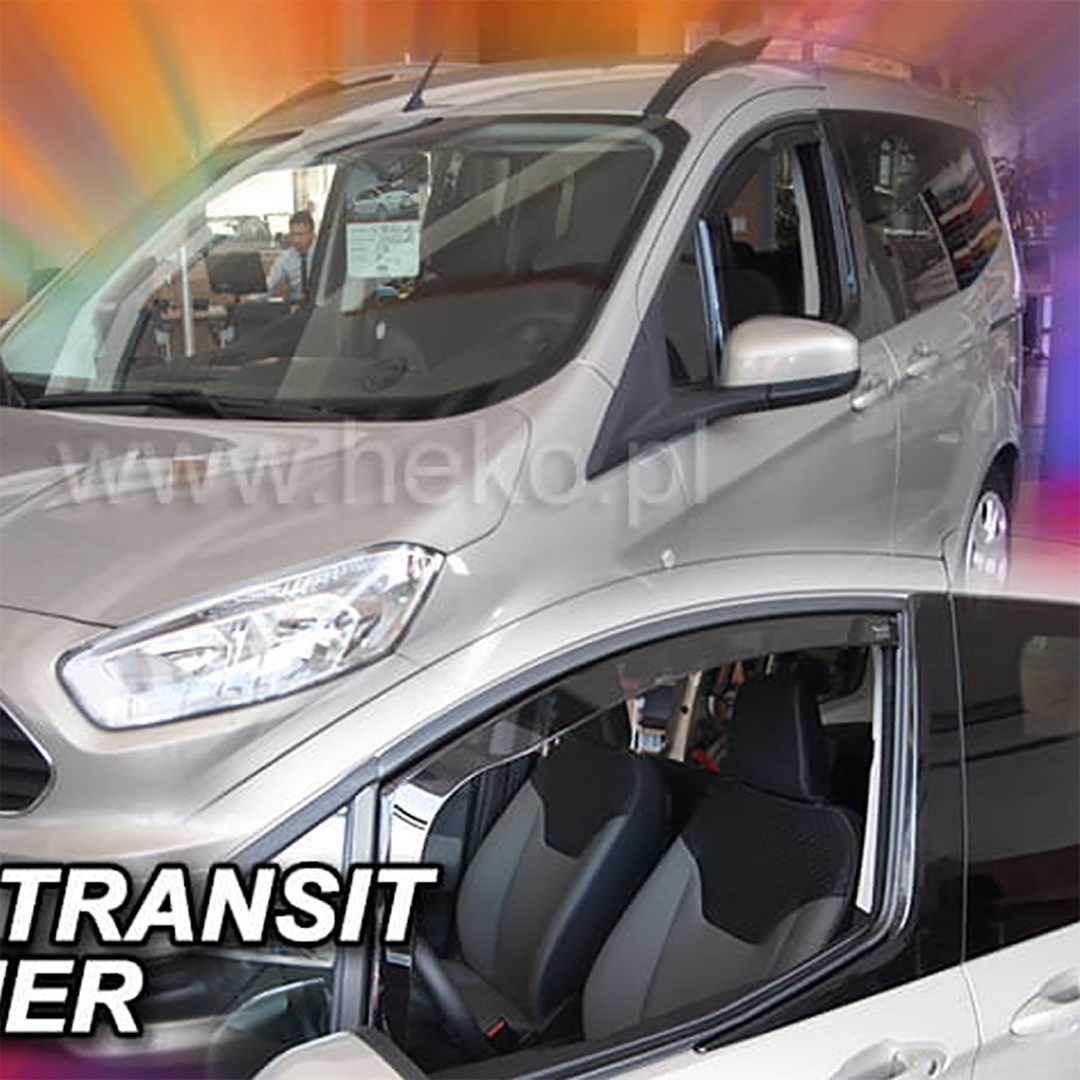 Εικόνα 1 από 7 — ΑΝΕΜΟΘΡΑΥΣΤΕΣ ΓΙΑ FORD TRANSIT COURIER 2D/4D 2014-2023  / TOURNEO COURIER 2D/4D 2014-2023 ΖΕΥΓΑΡΙ ΑΠΟ ΕΥΚΑΜΠΤΟ ΦΙΜΕ ΠΛΑΣΤΙΚΟ HEKO – 2 ΤΕΜ.