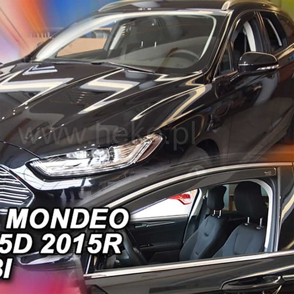 Εικόνα 1 από 5 — ΑΝΕΜΟΘΡΑΥΣΤΕΣ ΓΙΑ FORD MONDEO MK5 5D HTB / WAGON 2015+ ΖΕΥΓΑΡΙ ΑΠΟ ΕΥΚΑΜΠΤΟ ΦΙΜΕ ΠΛΑΣΤΙΚΟ HEKO – 2 ΤΕΜ.