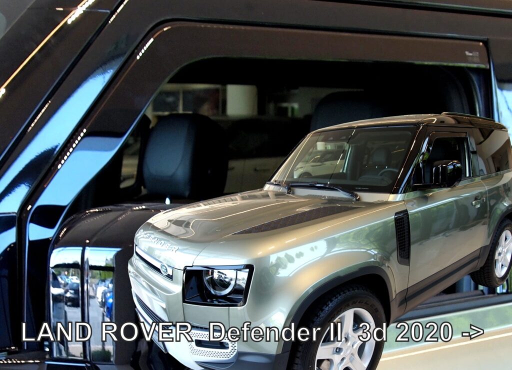 Εικόνα 1 από 5 — ΑΝΕΜΟΘΡΑΥΣΤΕΣ ΓΙΑ LAND ROVER DEFENDER 3D 2020+? ΖΕΥΓΑΡΙ ΑΠΟ ΕΥΚΑΜΠΤΟ ΦΙΜΕ ΠΛΑΣΤΙΚΟ HEKO – 2 ΤΕΜ.