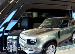 ΑΝΕΜΟΘΡΑΥΣΤΕΣ ΓΙΑ LAND ROVER DEFENDER 3D 2020+? ΖΕΥΓΑΡΙ ΑΠΟ ΕΥΚΑΜΠΤΟ ΦΙΜΕ ΠΛΑΣΤΙΚΟ HEKO - 2 ΤΕΜ.