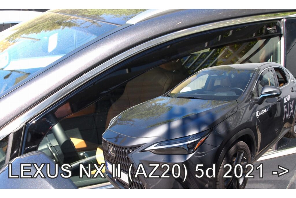 Εικόνα 1 από 5 — ΑΝΕΜΟΘΡΑΥΣΤΕΣ ΓΙΑ LEXUS NX (AZ20) 5D 2021+?  ΖΕΥΓΑΡΙ ΑΠΟ ΕΥΚΑΜΠΤΟ ΦΙΜΕ ΠΛΑΣΤΙΚΟ HEKO – 2 ΤΕΜ.