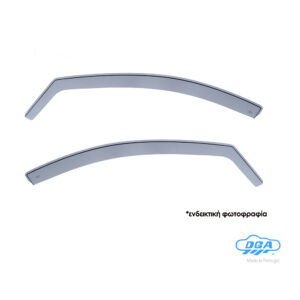 ΖΕΥΓΑΡΙ ΜΠΡΟΣΤΙΝΟΙ ΑΝΕΜΟΘΡΑΥΣΤΕΣ ΓΙΑ SKODA OCTAVIA A8 4D/5D/SW 2020+ ΑΠΟ ΕΥΚΑΜΠΤΟ ΧΥΤΟ ΑΚΡΥΛΙΚΟ ΓΥΑΛΙ DGA - 2 ΤΕΜ.