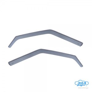 ΖΕΥΓΑΡΙ ΜΠΡΟΣΤΙΝΟΙ ΑΝΕΜΟΘΡΑΥΣΤΕΣ ΓΙΑ SKODA OCTAVIA A8 5D LIFTBACK 2020+ ΑΠΟ ΕΥΚΑΜΠΤΟ ΧΥΤΟ ΑΚΡΥΛΙΚΟ ΓΥΑΛΙ (CAST ACRYLIC GLASS) DGA - 2 ΤΕΜ.