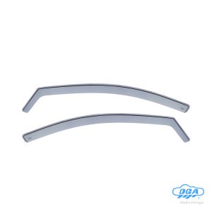 ΖΕΥΓΑΡΙ ΜΠΡΟΣΤΙΝΟΙ ΑΝΕΜΟΘΡΑΥΣΤΕΣ ΓΙΑ TOYOTA AURIS 5D 2012-2019 / AURIS TOURING SPORTS 2013-2019 ΑΠΟ ΕΥΚΑΜΠΤΟ ΧΥΤΟ ΑΚΡΥΛΙΚΟ ΓΥΑΛΙ DGA - 2 ΤΕΜ.