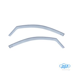 ΖΕΥΓΑΡΙ ΜΠΡΟΣΤΙΝΟΙ ΑΝΕΜΟΘΡΑΥΣΤΕΣ ΓΙΑ VW TIGUAN 5D 2008-2015 ΑΠΟ ΕΥΚΑΜΠΤΟ ΧΥΤΟ ΑΚΡΥΛΙΚΟ ΓΥΑΛΙ (CAST ACRYLIC GLASS) DGA - 2 ΤΕΜ.