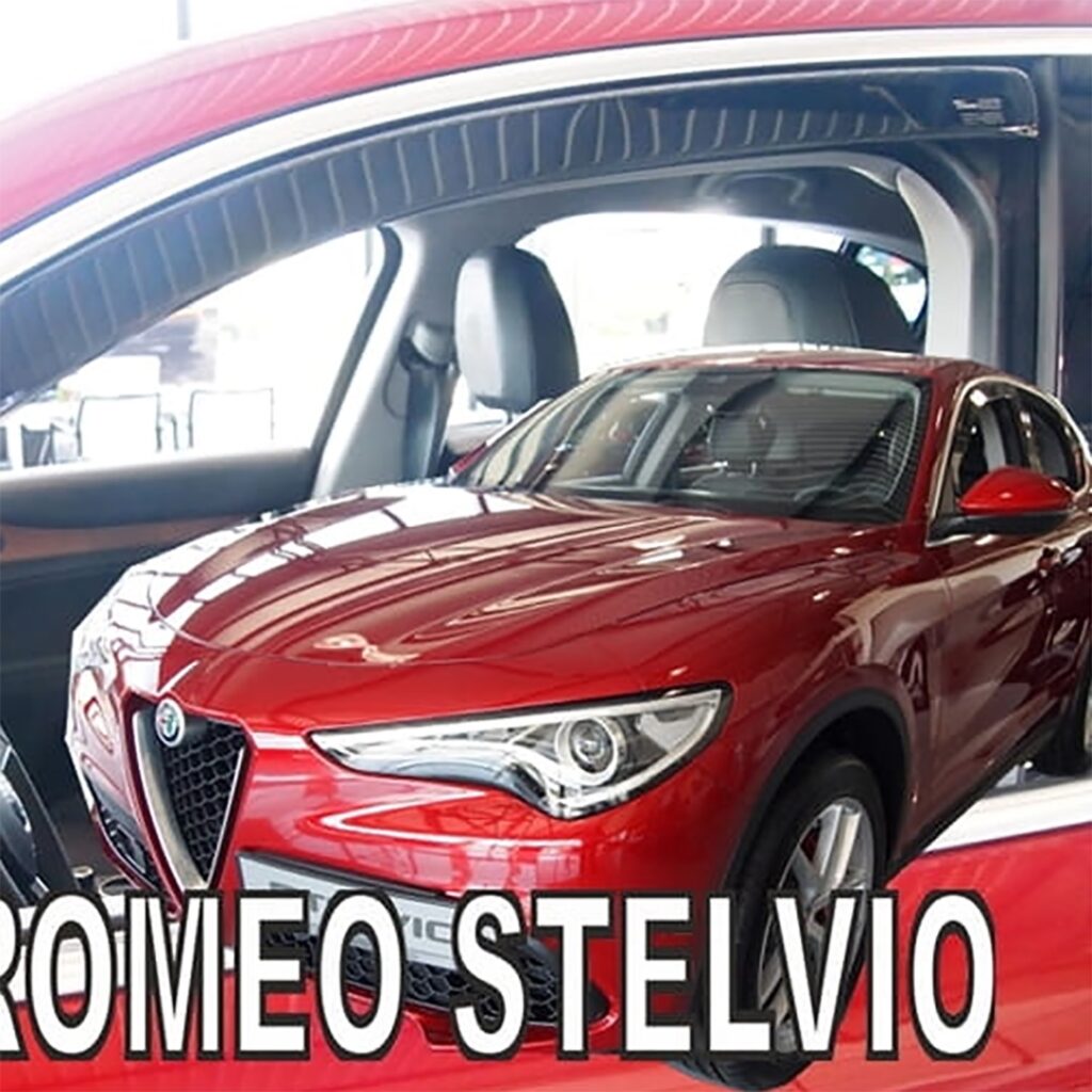 Εικόνα 1 από 5 — ΑΝΕΜΟΘΡΑΥΣΤΕΣ ΓΙΑ ALFA ROMEO STELVIO 5D 2017- ΖΕΥΓΑΡΙ ΑΠΟ ΕΥΚΑΜΠΤΟ ΦΙΜΕ ΠΛΑΣΤΙΚΟ HEKO – 2 ΤΕΜ.