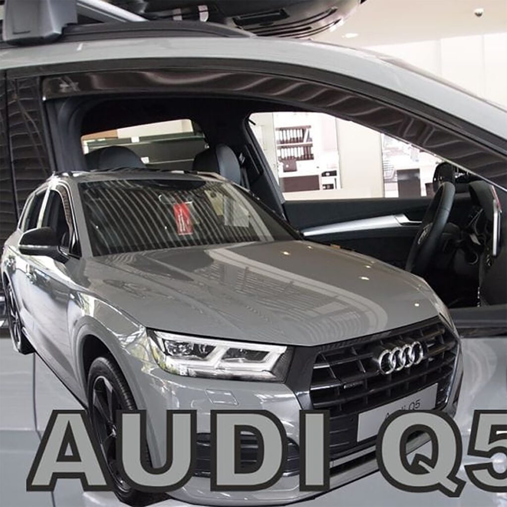 Εικόνα 1 από 5 — ΑΝΕΜΟΘΡΑΥΣΤΕΣ ΓΙΑ AUDI Q5 5D 2016-2021 ΖΕΥΓΑΡΙ ΑΠΟ ΕΥΚΑΜΠΤΟ ΦΙΜΕ ΠΛΑΣΤΙΚΟ HEKO – 2 ΤΕΜ.