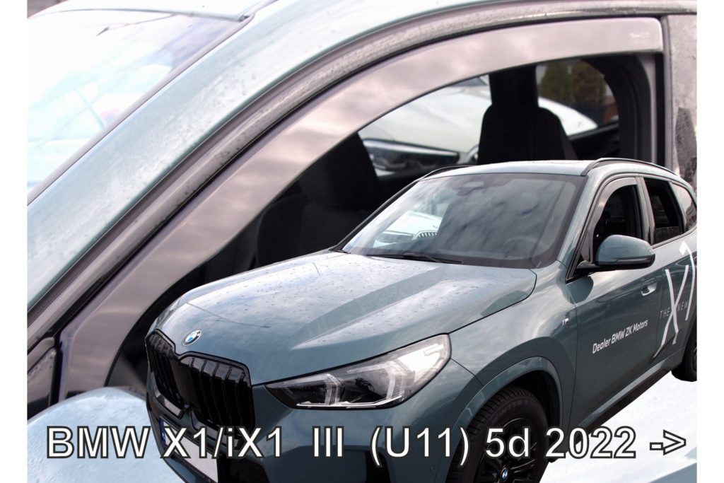 Εικόνα 1 από 5 — ΑΝΕΜΟΘΡΑΥΣΤΕΣ ΓΙΑ BMW X1 (U11) /iX1 5D 2022-2023  ΖΕΥΓΑΡΙ ΑΠΟ ΕΥΚΑΜΠΤΟ ΦΙΜΕ ΠΛΑΣΤΙΚΟ HEKO – 2 ΤΕΜ.