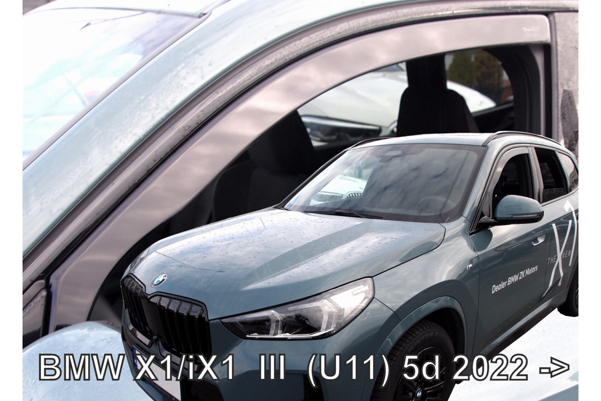 Εικόνα 1 από 5 — ΑΝΕΜΟΘΡΑΥΣΤΕΣ ΓΙΑ BMW X1 (U11) /iX1 5D 2022+  ΣΕΤ ΑΥΤΟΚΙΝΗΤΟΥ ΑΠΟ ΕΥΚΑΜΠΤΟ ΦΙΜΕ ΠΛΑΣΤΙΚΟ HEKO – 4 ΤΕΜ.
