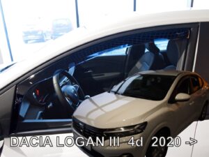 ΑΝΕΜΟΘΡΑΥΣΤΕΣ ΓΙΑ DACIA LOGAN 4D 2004 ΖΕΥΓΑΡΙ ΑΠΟ ΕΥΚΑΜΠΤΟ ΦΙΜΕ ΠΛΑΣΤΙΚΟ HEKO - 2 ΤΕΜ.