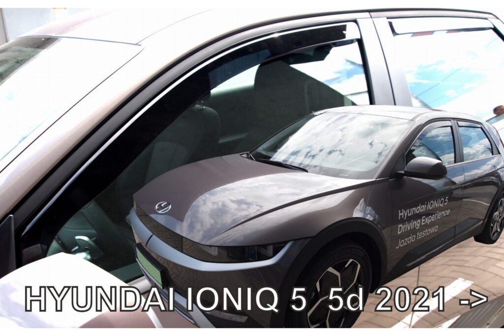 Εικόνα 1 από 6 — ΑΝΕΜΟΘΡΑΥΣΤΕΣ ΓΙΑ HYUNDAI IONIQ 5D 2021+  ΣΕΤ ΑΥΤΟΚΙΝΗΤΟΥ ΑΠΟ ΕΥΚΑΜΠΤΟ ΦΙΜΕ ΠΛΑΣΤΙΚΟ HEKO – 4 ΤΕΜ.