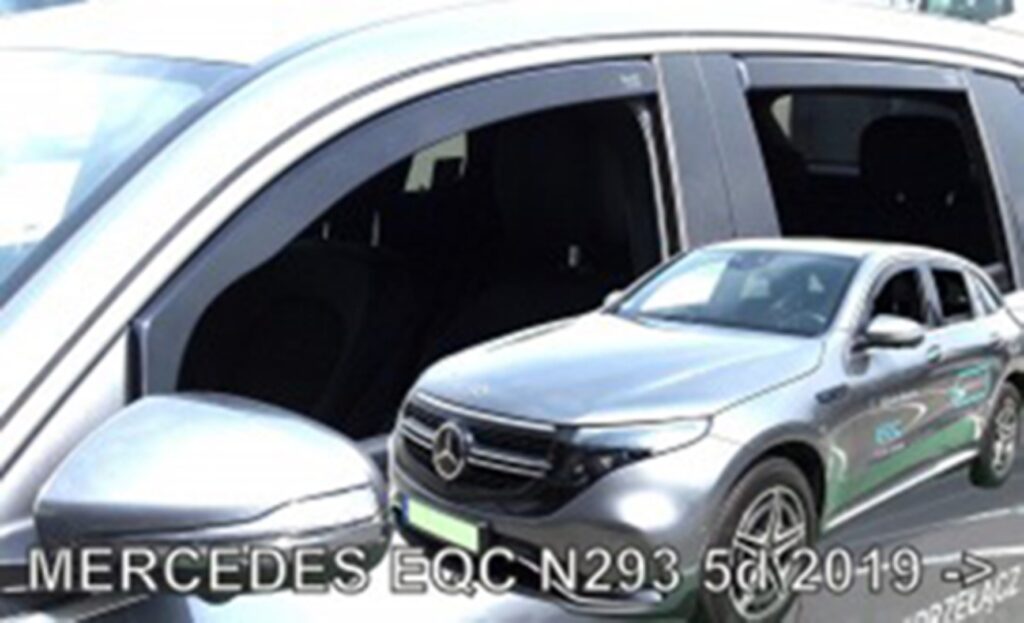 Εικόνα 1 από 6 — ΑΝΕΜΟΘΡΑΥΣΤΕΣ ΓΙΑ MERCEDES EQC N293 5D 2019+  ΣΕΤ ΑΥΤΟΚΙΝΗΤΟΥ ΑΠΟ ΕΥΚΑΜΠΤΟ ΦΙΜΕ ΠΛΑΣΤΙΚΟ HEKO – 4 ΤΕΜ.