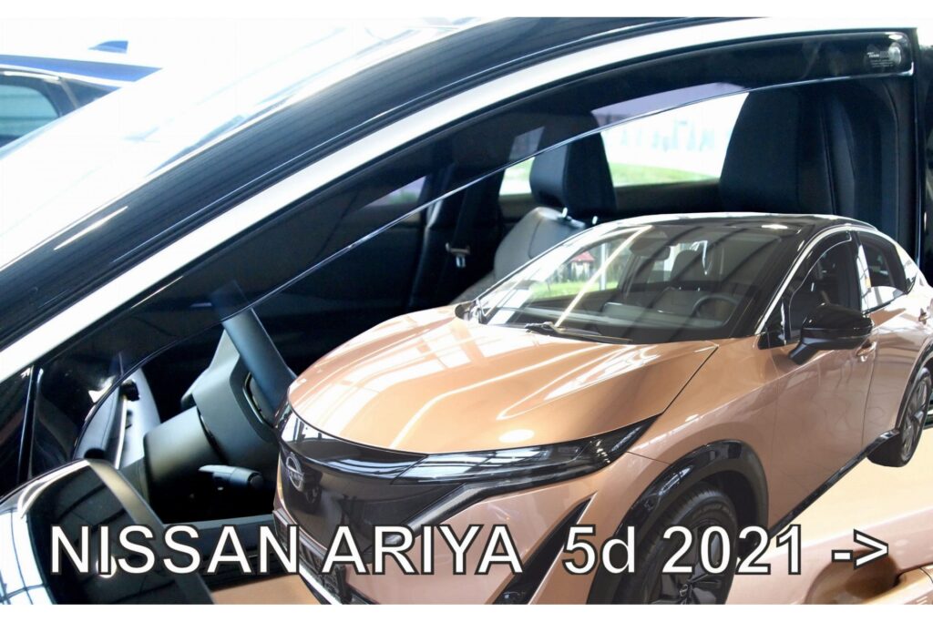 Εικόνα 1 από 6 — ΑΝΕΜΟΘΡΑΥΣΤΕΣ ΓΙΑ NISSAN ARIYA 5D 2022+? ΣΕΤ ΑΥΤΟΚΙΝΗΤΟΥ ΑΠΟ ΕΥΚΑΜΠΤΟ ΦΙΜΕ ΠΛΑΣΤΙΚΟ HEKO – 4 ΤΕΜ.