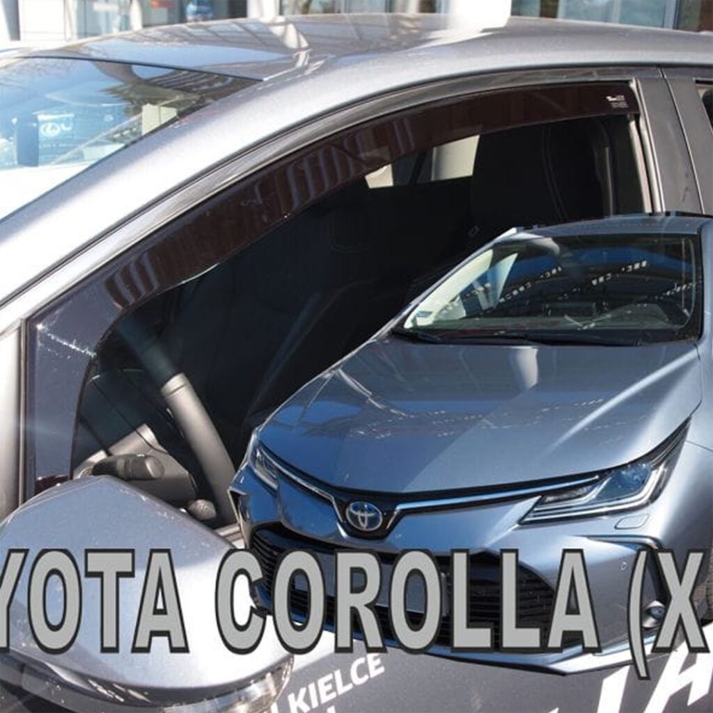 Εικόνα 1 από 5 — ΑΝΕΜΟΘΡΑΥΣΤΕΣ ΓΙΑ TOYOTA COROLLA XII 4D/5D 2018+ / SUZUKI SWACE 4D 2020+ ΖΕΥΓΑΡΙ ΑΠΟ ΕΥΚΑΜΠΤΟ ΦΙΜΕ ΠΛΑΣΤΙΚΟ HEKO – 2 ΤΕΜ.