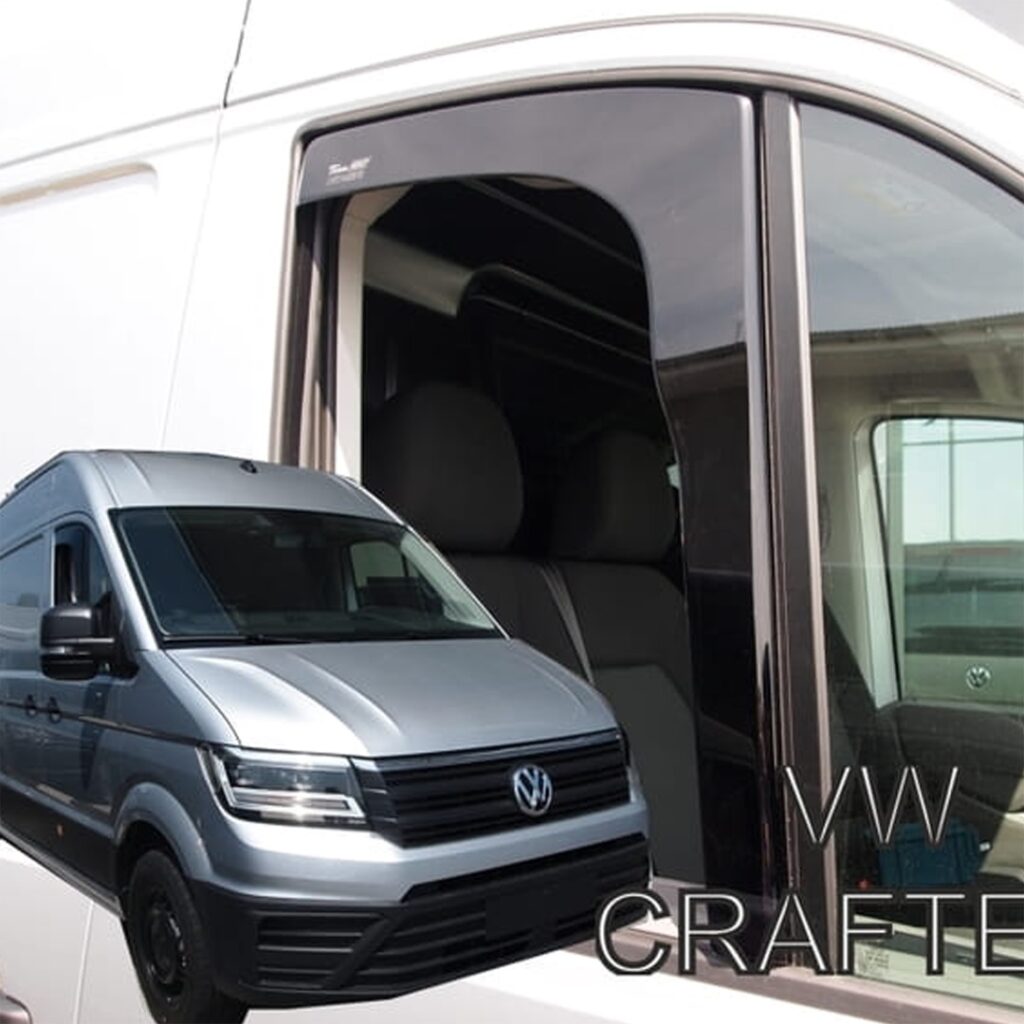 Εικόνα 1 από 5 — ΑΝΕΜΟΘΡΑΥΣΤΕΣ ΓΙΑ VW CRAFTER 2017+ ΖΕΥΓΑΡΙ ΑΠΟ ΕΥΚΑΜΠΤΟ ΦΙΜΕ ΠΛΑΣΤΙΚΟ HEKO – 2 ΤΕΜ.