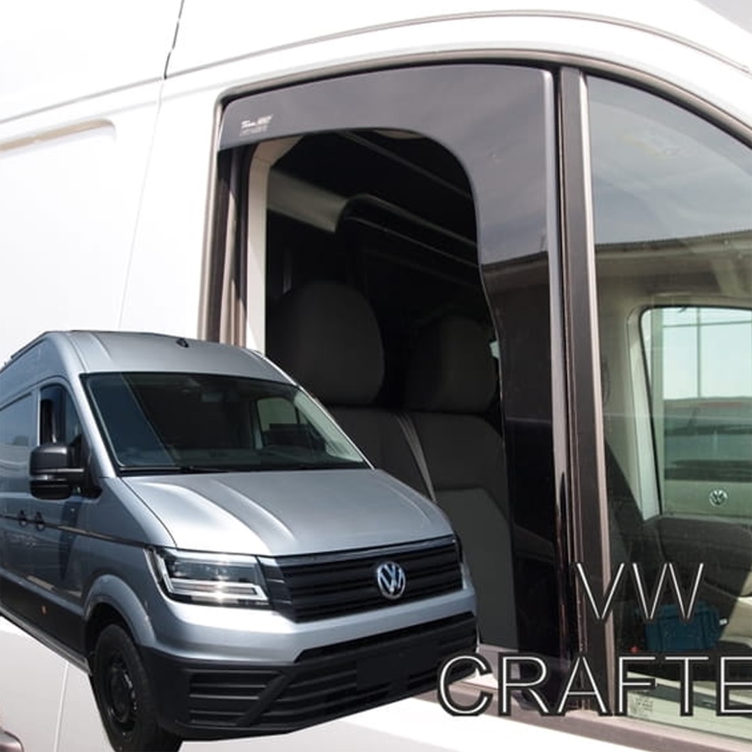 Εικόνα 1 από 5 — ΑΝΕΜΟΘΡΑΥΣΤΕΣ ΓΙΑ VW CRAFTER 2017+ ΖΕΥΓΑΡΙ ΑΠΟ ΕΥΚΑΜΠΤΟ ΦΙΜΕ ΠΛΑΣΤΙΚΟ HEKO – 2 ΤΕΜ.