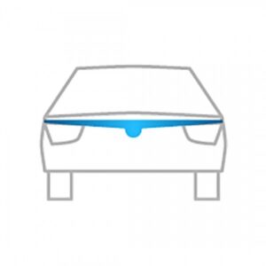 ΑΝΕΜΟΘΡΑΥΣΤΗΣ ΚΑΠΩ ΑΥΤΟΚΙΝΗΤΟΥ ΓΙΑ FIAT UNO 3D/5D 1991 ΑΠΟ ΕΥΚΑΜΠΤΟ ΦΙΜΕ ΠΛΑΣΤΙΚΟ HEKO - 1 ΤΕΜ.