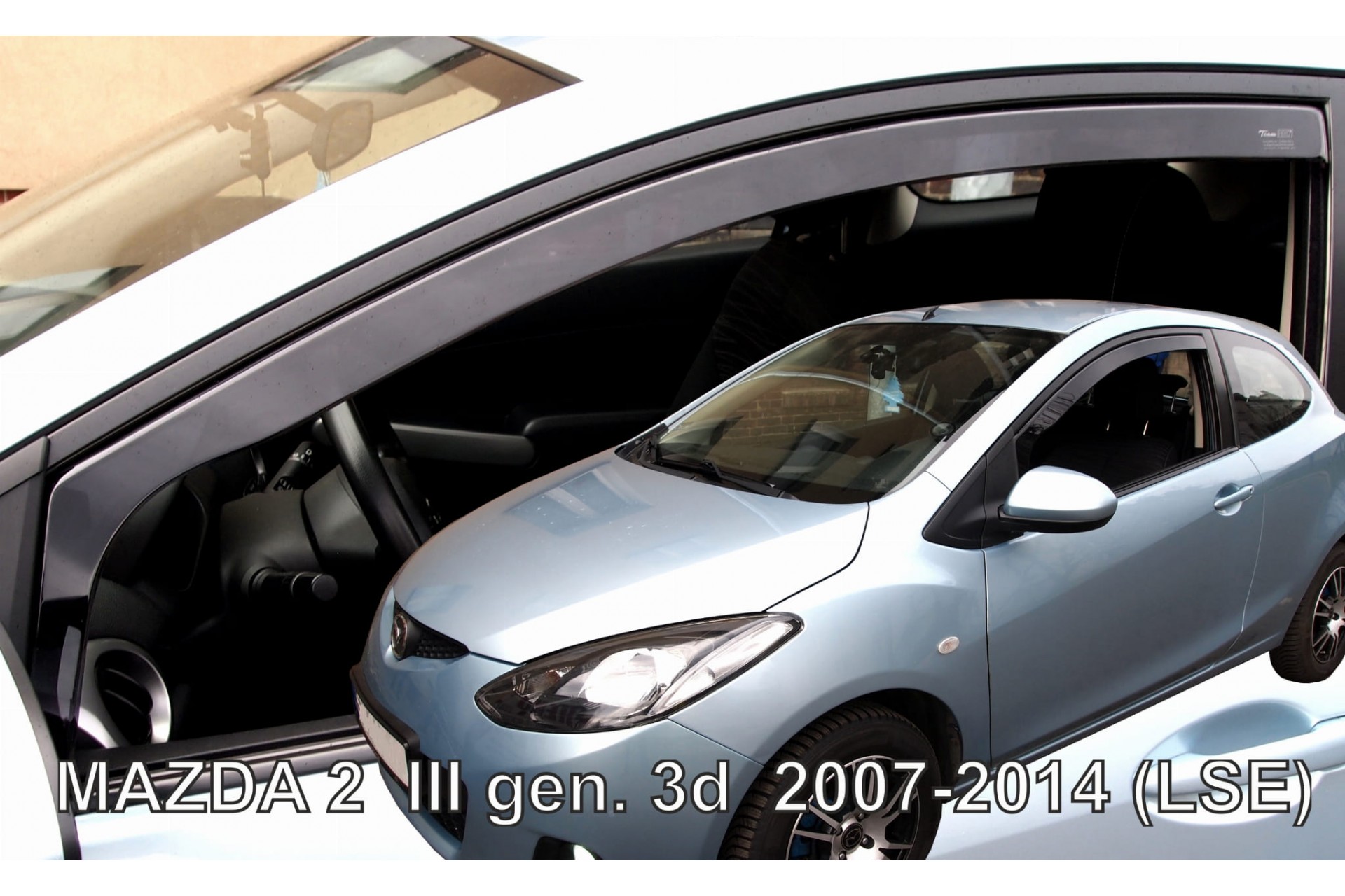 Εικόνα 1 από 5 — ΑΝΕΜΟΘΡΑΥΣΤΕΣ ΓΙΑ MAZDA 2 3D 2007-2014 ΗΛΕΚΤΡΙΚΑ ΠΑΡΑΘΥΡΑ ΖΕΥΓΑΡΙ ΑΠΟ ΕΥΚΑΜΠΤΟ ΦΙΜΕ ΠΛΑΣΤΙΚΟ HEKO – 2 ΤΕΜ.