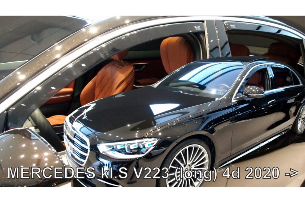 Εικόνα 1 από 1 — ΑΝΕΜΟΘΡΑΥΣΤΕΣ ΓΙΑ MERCEDES S W223 /V223 4D 2020+ ΣΕΤ ΑΥΤΟΚΙΝΗΤΟΥ ΑΠΟ ΕΥΚΑΜΠΤΟ ΦΙΜΕ ΠΛΑΣΤΙΚΟ HEKO – 4 ΤΕΜ.