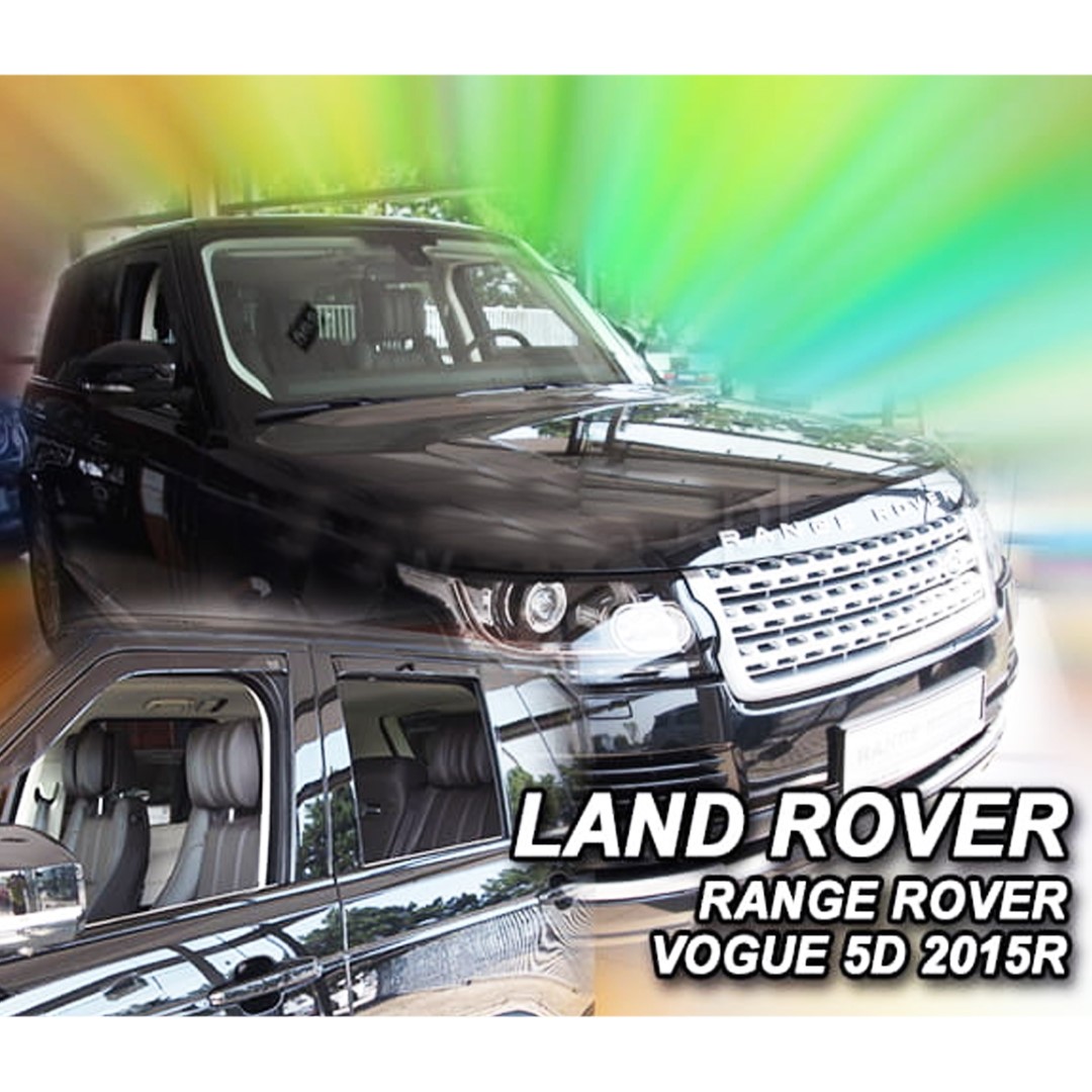 Εικόνα 1 από 5 — ΑΝΕΜΟΘΡΑΥΣΤΕΣ ΓΙΑ LAND ROVER RANGE ROVER VOGUE IV 5D 2012+ ΣΕΤ ΑΥΤΟΚΙΝΗΤΟΥ ΑΠΟ ΕΥΚΑΜΠΤΟ ΦΙΜΕ ΠΛΑΣΤΙΚΟ HEKO – 4 ΤΕΜ.