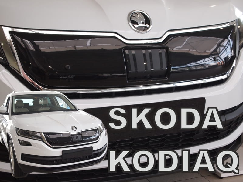 Εικόνα 1 από 2 — ΚΑΛΥΜΜΑ ΨΥΓΕΙΟΥ ΧΕΙΜΩΝΑ ΓΙΑ SKODA KODIAQ 5D 2016+ ΑΥΤΟΚΙΝΗΤΟΥ ΑΠΟ ΕΥΚΑΜΠΤΟ ΦΙΜΕ ΠΛΑΣΤΙΚΟ HEKO