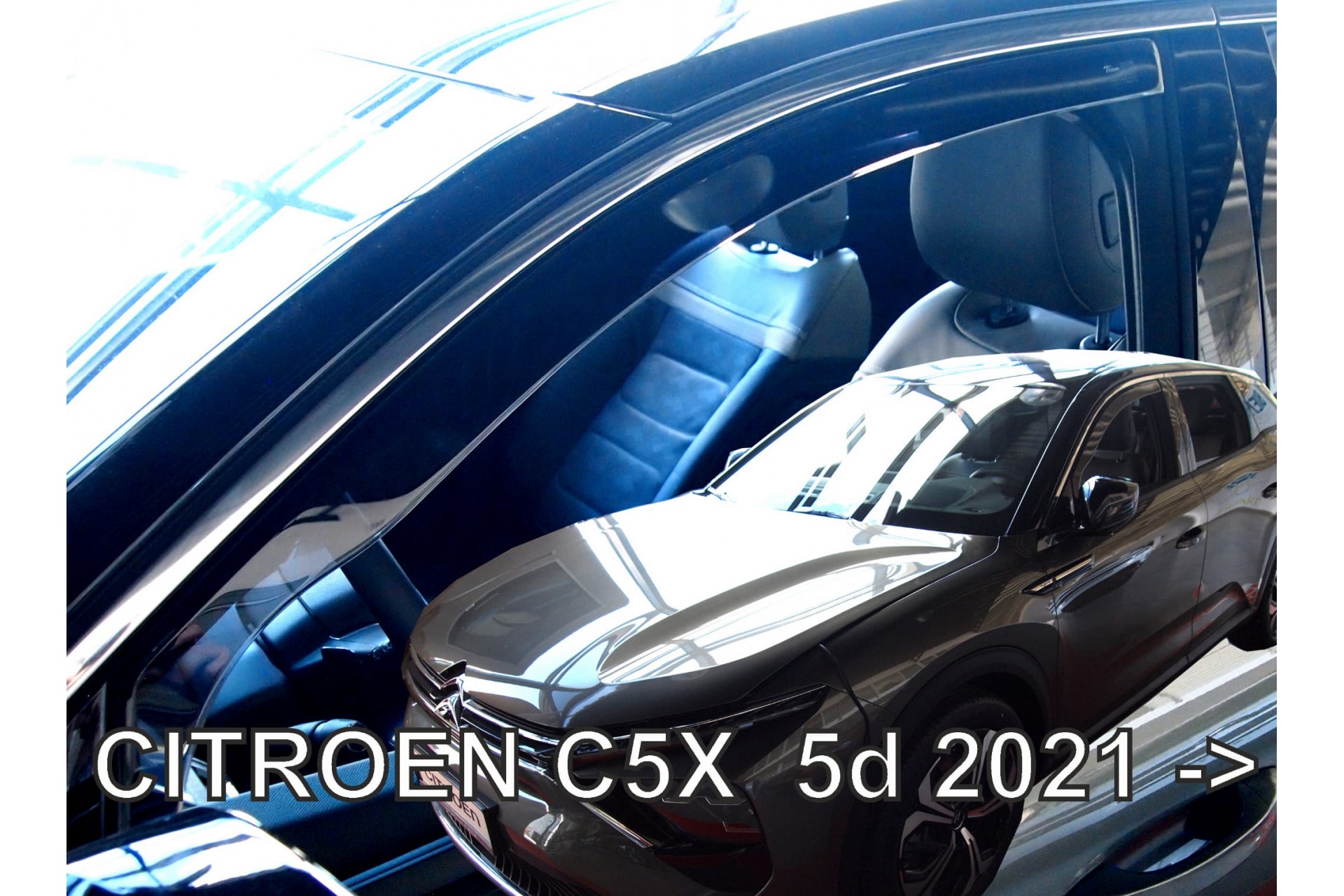 Εικόνα 1 από 5 — ΑΝΕΜΟΘΡΑΥΣΤΕΣ ΓΙΑ CITROEN C5 X 5D 2021-2023  ΖΕΥΓΑΡΙ ΑΠΟ ΕΥΚΑΜΠΤΟ ΦΙΜΕ ΠΛΑΣΤΙΚΟ HEKO – 2 ΤΕΜ.