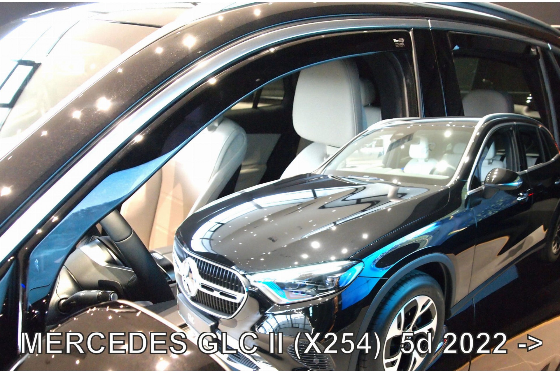 Εικόνα 1 από 6 — ΑΝΕΜΟΘΡΑΥΣΤΕΣ ΓΙΑ MERCEDES GLC X254 5D 2022+ – ΣΕΤ ΑΥΤΟΚΙΝΗΤΟΥ ΑΠΟ ΕΥΚΑΜΠΤΟ ΦΙΜΕ ΠΛΑΣΤΙΚΟ HEKO – 4 ΤΕΜ.