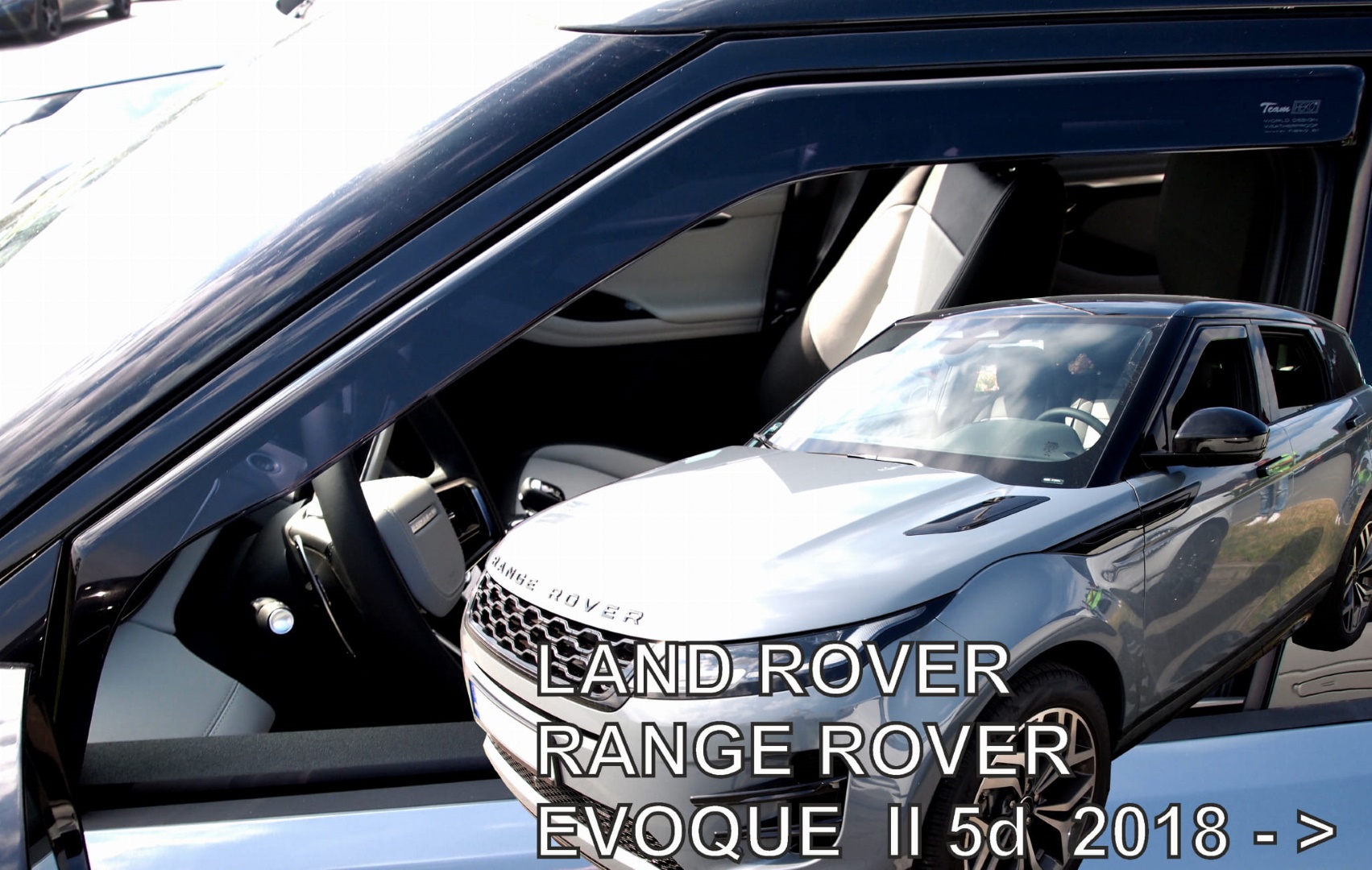 Εικόνα 1 από 5 — ΑΝΕΜΟΘΡΑΥΣΤΕΣ ΓΙΑ LAND ROVER RANGE ROVER EVOQUE 5D 2018+ ΖΕΥΓΑΡΙ ΑΠΟ ΕΥΚΑΜΠΤΟ ΦΙΜΕ ΠΛΑΣΤΙΚΟ HEKO – 2 ΤΕΜ.