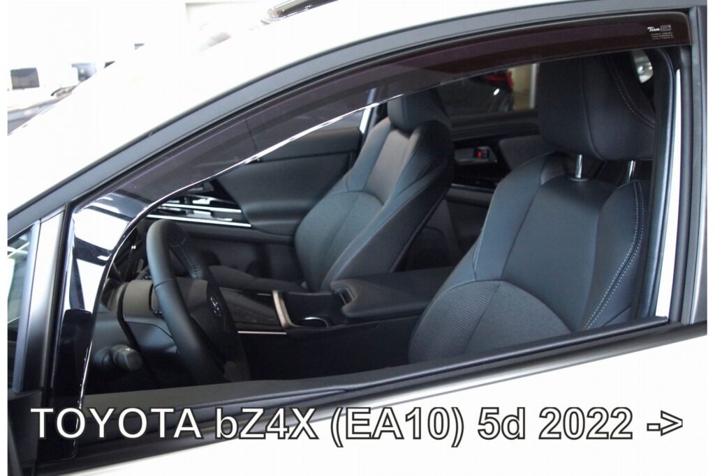 Εικόνα 1 από 5 — ΑΝΕΜΟΘΡΑΥΣΤΕΣ ΓΙΑ TOYOTA BZ4X (EA10) 5D 2022+ – ΖΕΥΓΑΡΙ ΑΥΤΟΚΙΝΗΤΟΥ ΑΠΟ ΕΥΚΑΜΠΤΟ ΦΙΜΕ ΠΛΑΣΤΙΚΟ HEKO –  2 ΤΕΜ.