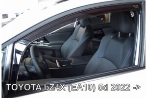 ΑΝΕΜΟΘΡΑΥΣΤΕΣ ΓΙΑ TOYOTA BZ4X (EA10) 5D 2022+ - ΖΕΥΓΑΡΙ ΑΥΤΟΚΙΝΗΤΟΥ ΑΠΟ ΕΥΚΑΜΠΤΟ ΦΙΜΕ ΠΛΑΣΤΙΚΟ HEKO - 2 ΤΕΜ.