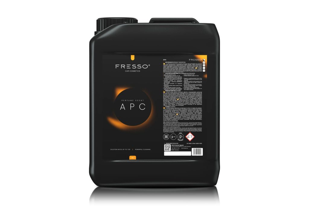 Εικόνα 1 από 1 — Fresso – Συμπυκνωμένο Καθαριστικό Γενικής Χρήσης APC 5 L για Εσωτερικές και Εξωτερικές Επιφάνειες με Αραίωση έως 1:30 – 1 Τεμ. (159990/FRE)