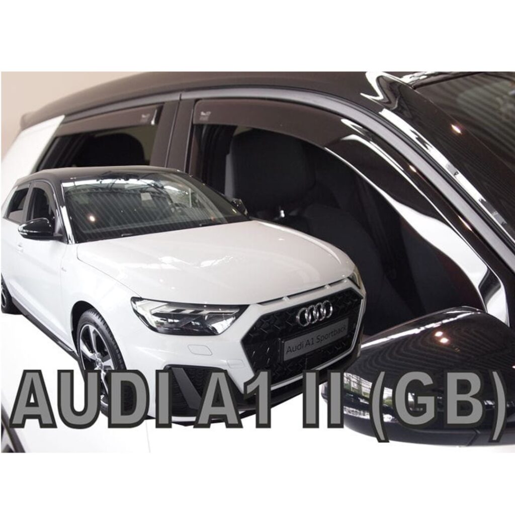 Εικόνα 1 από 5 — ΑΝΕΜΟΘΡΑΥΣΤΕΣ ΓΙΑ AUDI A1 5D 2018+ ΣΕΤ ΑΥΤΟΚΙΝΗΤΟΥ ΑΠΟ ΕΥΚΑΜΠΤΟ ΦΙΜΕ ΠΛΑΣΤΙΚΟ HEKO – 4 ΤΕΜ.