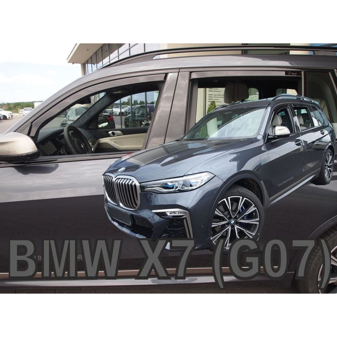 Εικόνα 1 από 5 — ΑΝΕΜΟΘΡΑΥΣΤΕΣ ΓΙΑ BMW X7 G07 5D 2018+ ΣΕΤ ΑΥΤΟΚΙΝΗΤΟΥ ΑΠΟ ΕΥΚΑΜΠΤΟ ΦΙΜΕ ΠΛΑΣΤΙΚΟ HEKO – 4 ΤΕΜ.